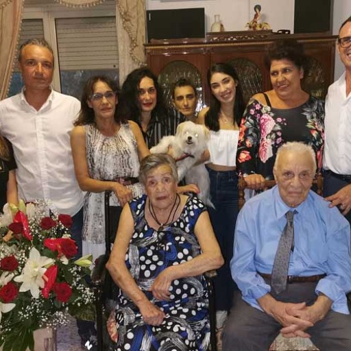 Nozze di pietra per i coniugi Rapisarda, 65 anni insieme iniziati con un ballo