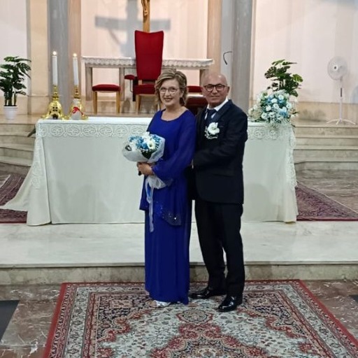 Nozze di zaffiro per i coniugi Biundo