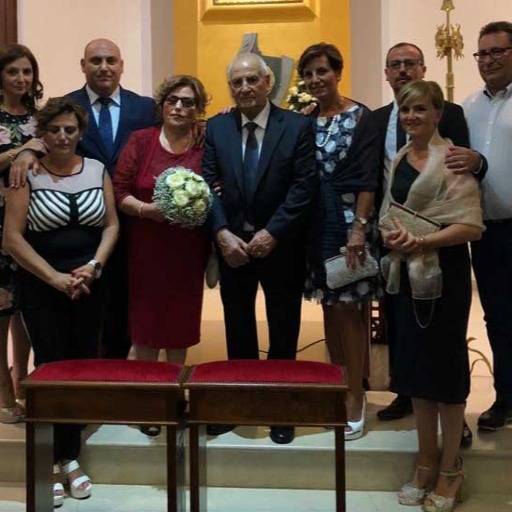 Mezzo secolo trascorso insieme, nozze d’oro per i coniugi Baccano